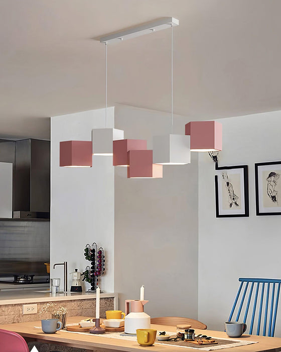 Magic Cube Pendant Lamp.