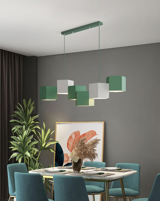 Magic Cube Pendant Lamp.