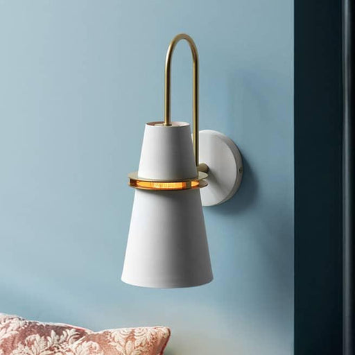 Magnuto Minimalist Classy Tall Slit-Cone Wall Lamp.