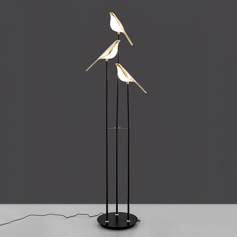 Magpie Perch Floor Lamp-DWHOME