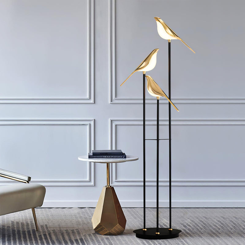 Magpie Perch Floor Lamp-DWHOME
