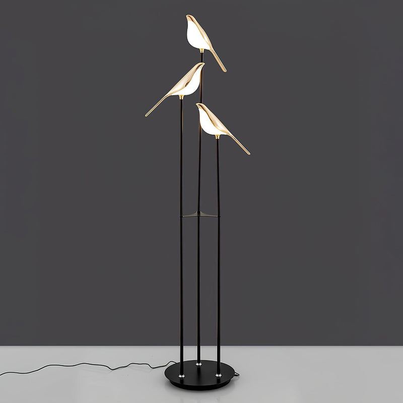 Magpie Perch Floor Lamp-DWHOME