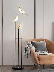 Magpie Perch Floor Lamp-DWHOME