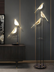 Magpie Perch Floor Lamp-DWHOME
