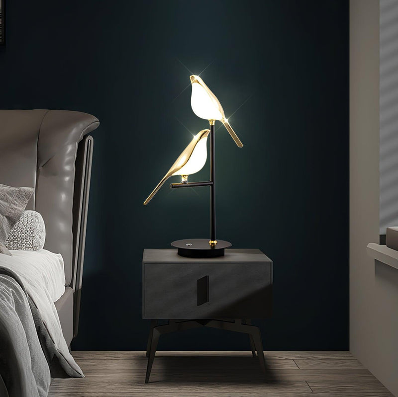 Magpie Perch Table Lamp-DWHOME