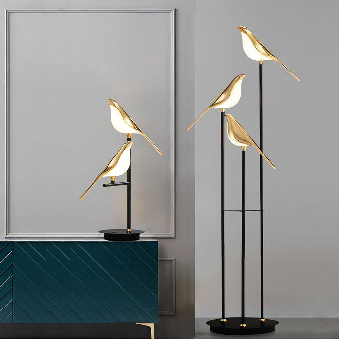 Magpie Perch Floor Lamp - DWHOME