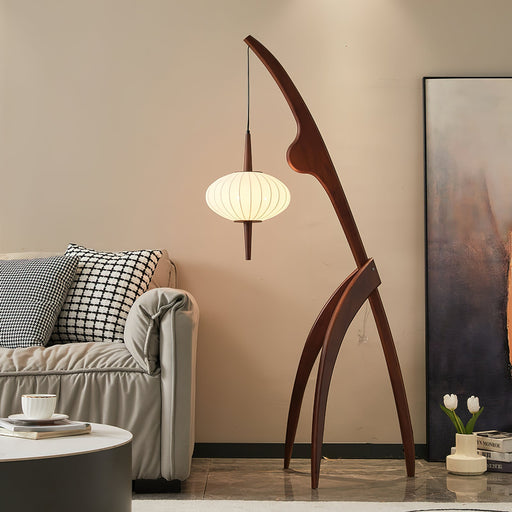 Mantis Wood Floor Lamp.