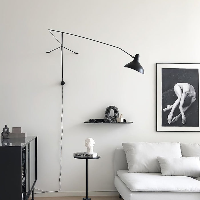 Mantis Arm Wall Lamp-DWHOME