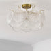 Maple Leaf Cluster Ceiling Light.