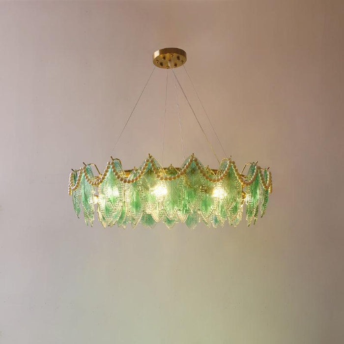 Maple Leaf Glass Chandelier - DWHOME