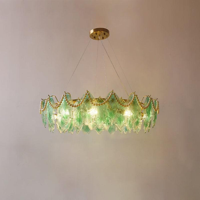 Maple Leaf Glass Chandelier - DWHOME