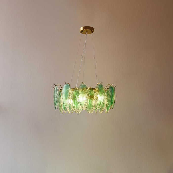 Maple Leaf Glass Chandelier - DWHOME