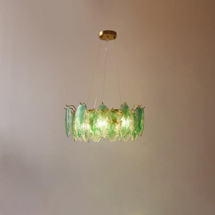 Maple Leaf Glass Chandelier - DWHOME