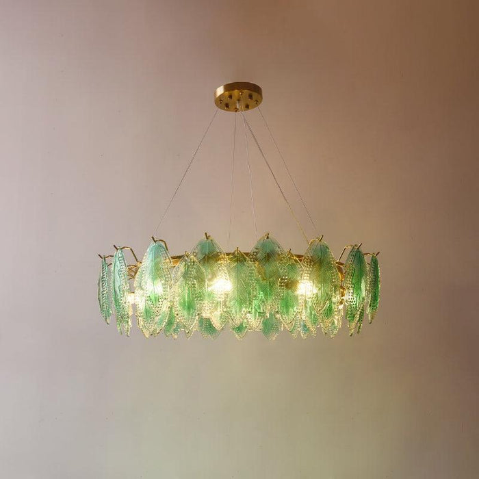 Maple Leaf Glass Chandelier - DWHOME