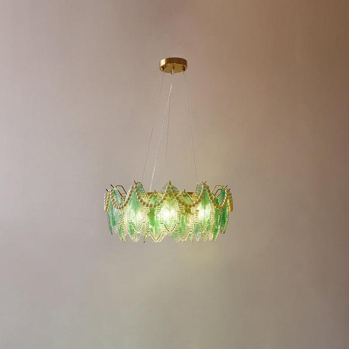 Maple Leaf Glass Chandelier - DWHOME