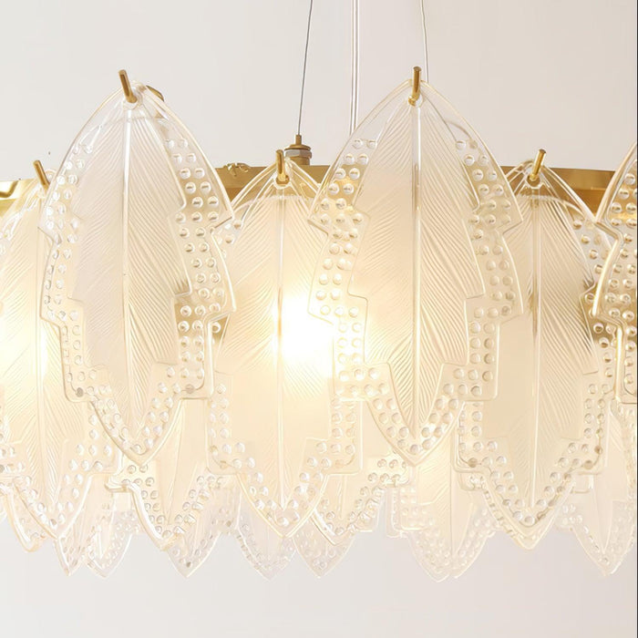 Maple Leaf Glass Chandelier - DWHOME