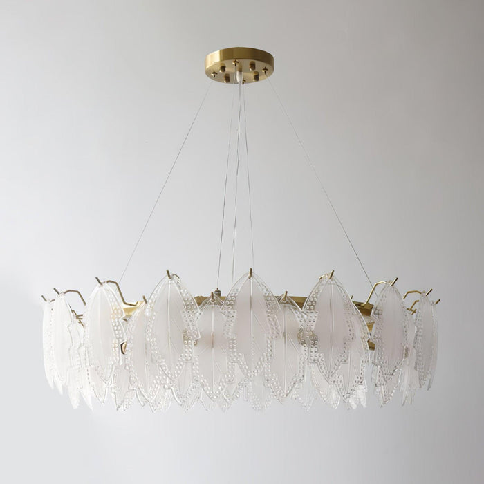 Maple Leaf Glass Chandelier - DWHOME