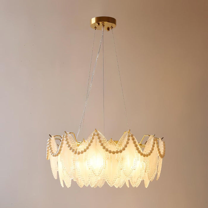 Maple Leaf Glass Chandelier - DWHOME