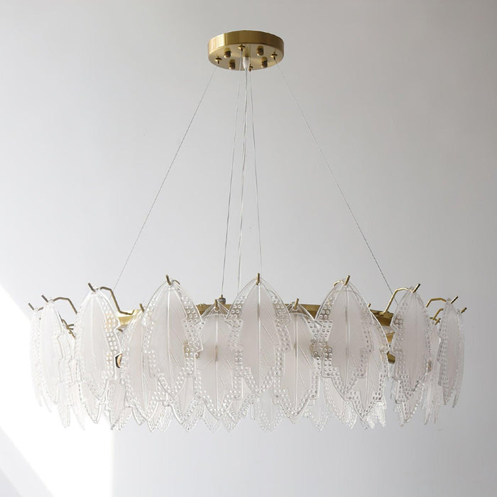 Maple Leaf Glass Chandelier - DWHOME