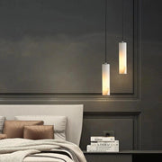 Marble Tube Chandelier for Living Room & Foyer-DWHOME