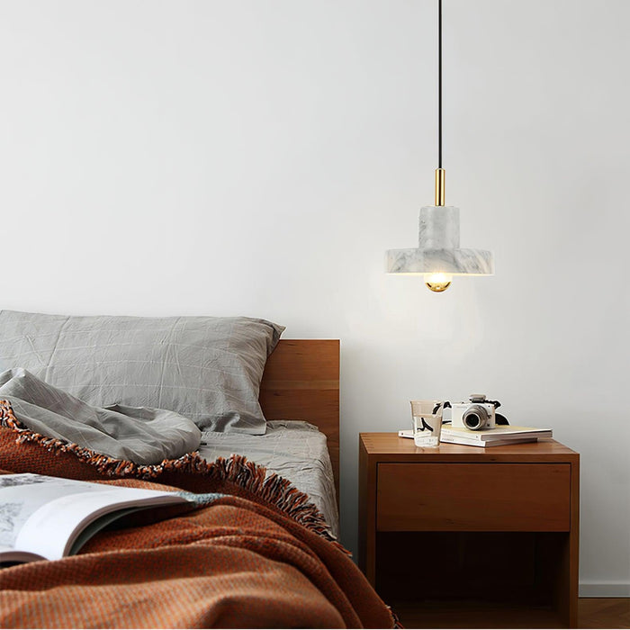 Marble Aura Pendant Lamp-DWHOME