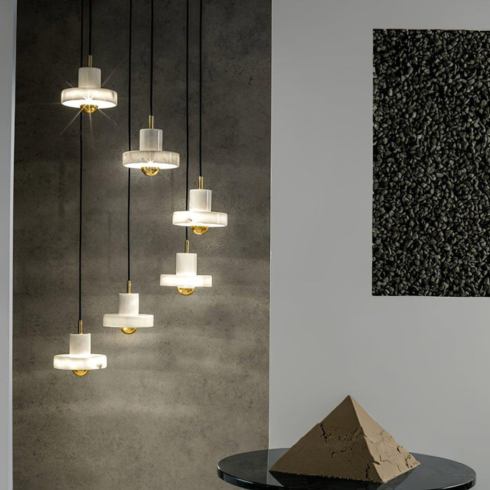 Marble Aura Pendant Lamp-DWHOME