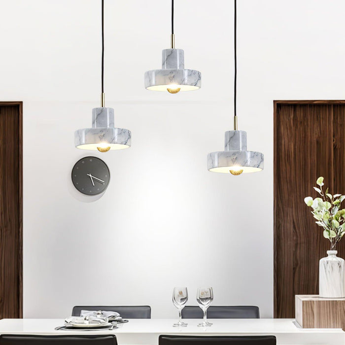 Marble Aura Pendant Lamp-DWHOME