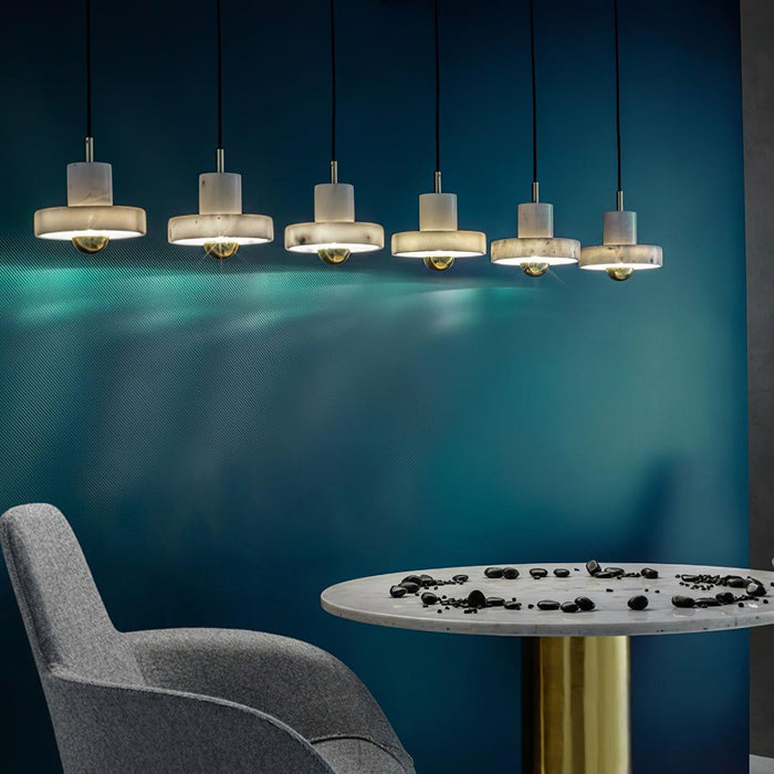 Marble Aura Pendant Lamp-DWHOME