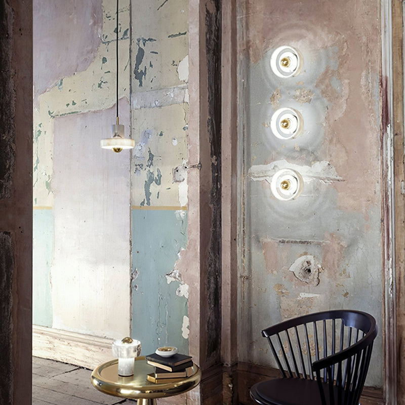 Marble Aura Wall Lamp-DWHOME