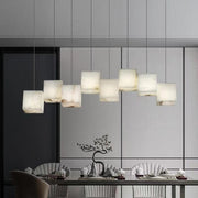 Alabaster Box Chandelier-DWHOME