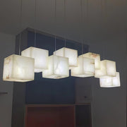 Alabaster Box Chandelier-DWHOME