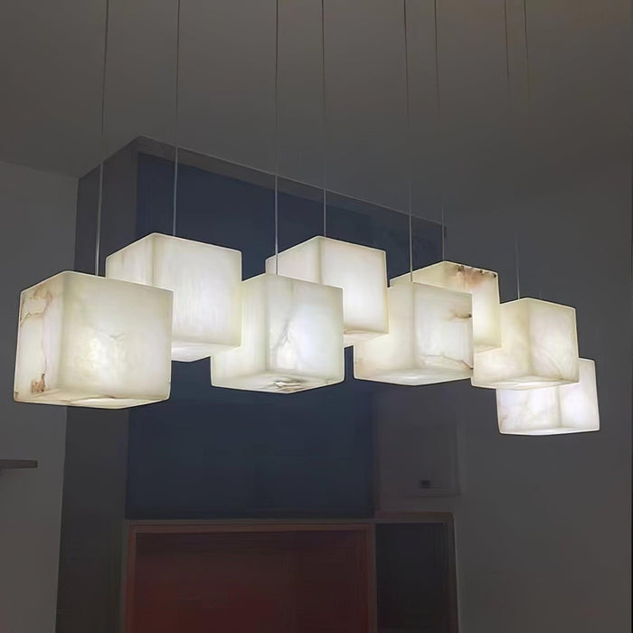 Alabaster Box Chandelier - DWHOME