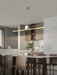 Marble Linear Pendant Lamp.