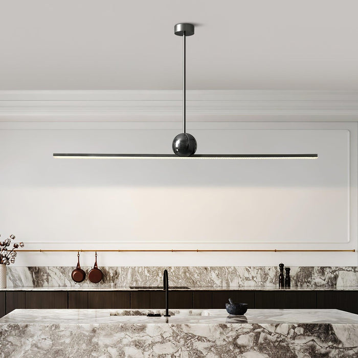 Marble Linear Pendant Lamp.