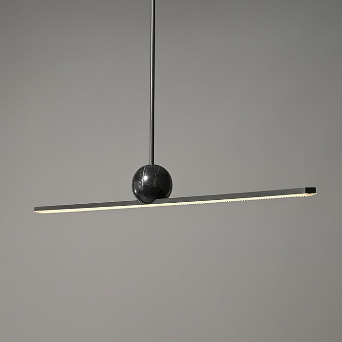 Marble Linear Pendant Lamp.