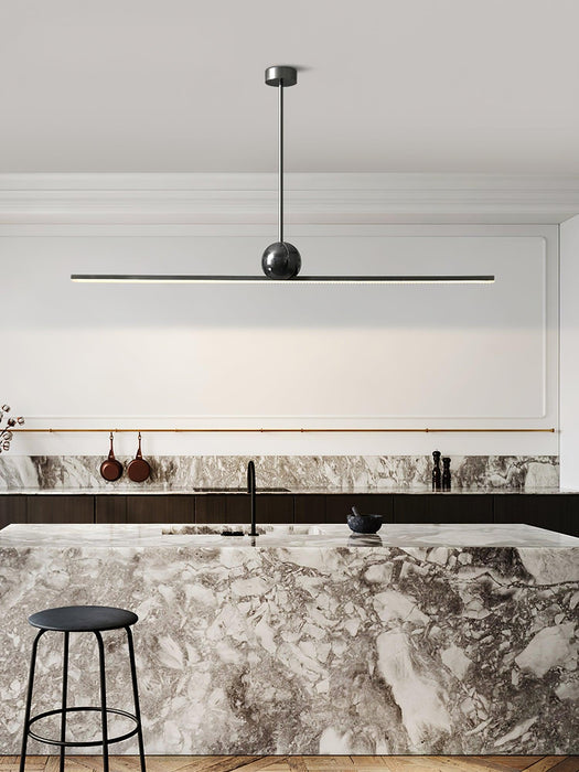 Marble Linear Pendant Lamp.