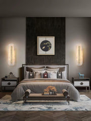 Applique Murale Arrondie en Albâtre-DWHOME