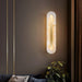 Alabaster Rounded Wall Light-DWHOME