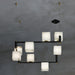 Alabaster Square Box Chandelier - DWHOME