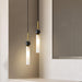 Marble Vertical Pendant Lamp.