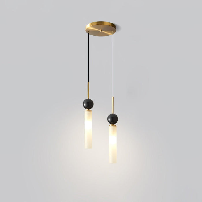 Marble Vertical Pendant Lamp.