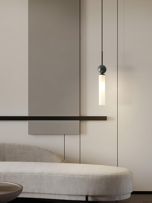 Marble Vertical Pendant Lamp.