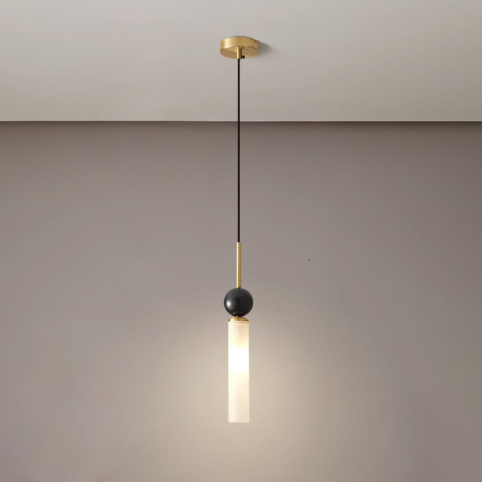 Marble Vertical Pendant Lamp.