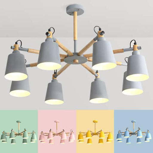 Margono Scandi Ferris Cups Ceiling Lamp - DWHOME