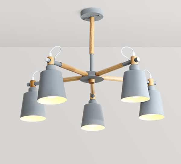 Margono Scandi Ferris Cups Ceiling Lamp - DWHOME