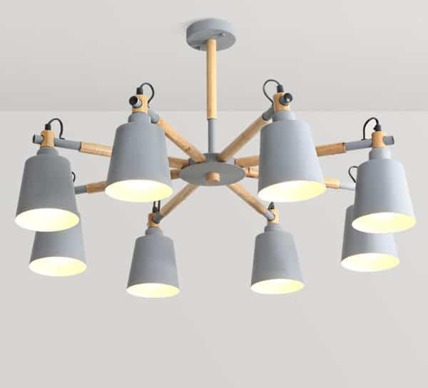 Margono Scandi Ferris Cups Ceiling Lamp - DWHOME