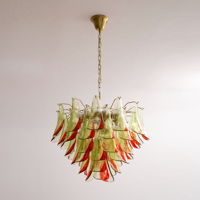 Emerald Flame Murano Glass Chandelier-DWHOME
