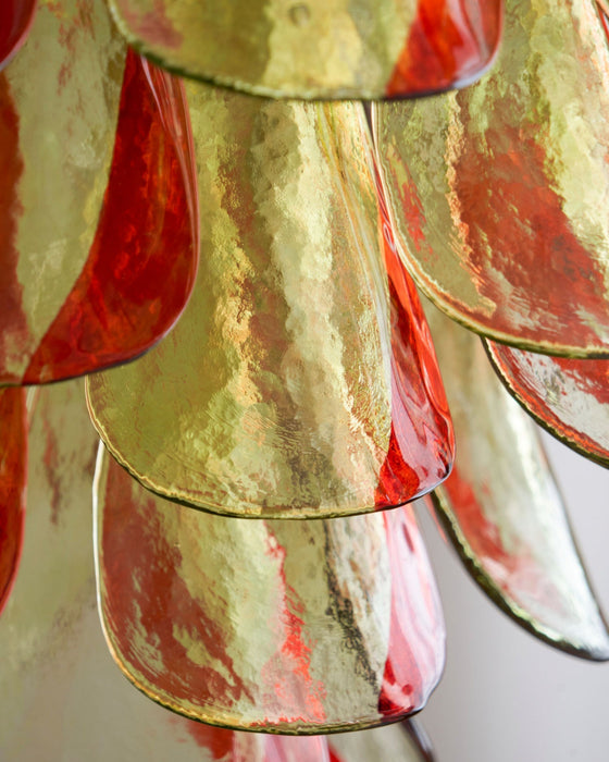 Emerald Flame Murano Glass Chandelier-DWHOME