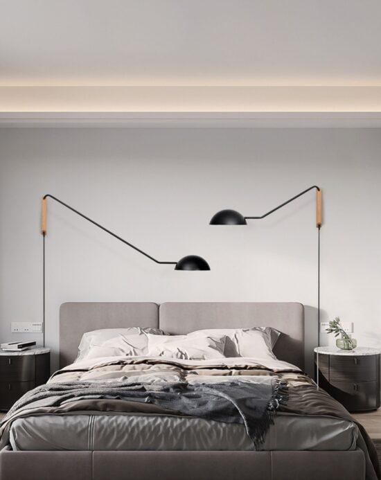 Marika Long Arm Wall Lamp.