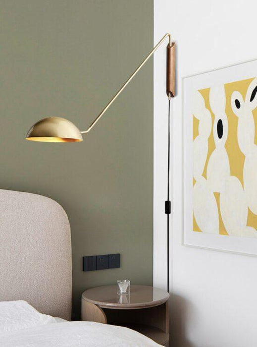 Marika Long Arm Wall Lamp.